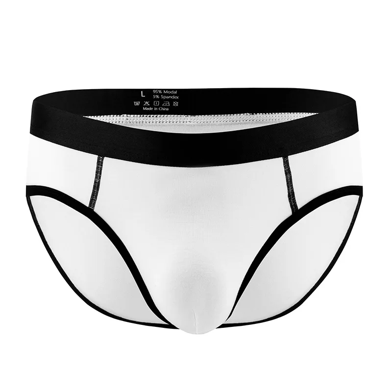 Boxer Shorts Modal - Cuecas masculinas sexy roupa interior bolsos
