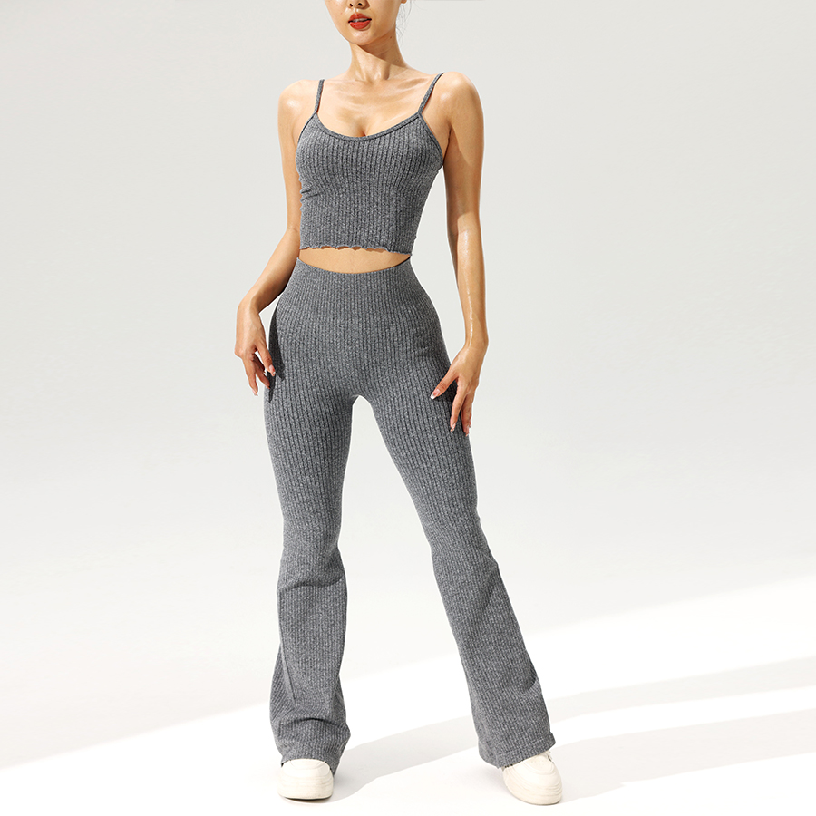 2 pçs/set sem costura queimado - Tank Top Ribbed avaliação e preço