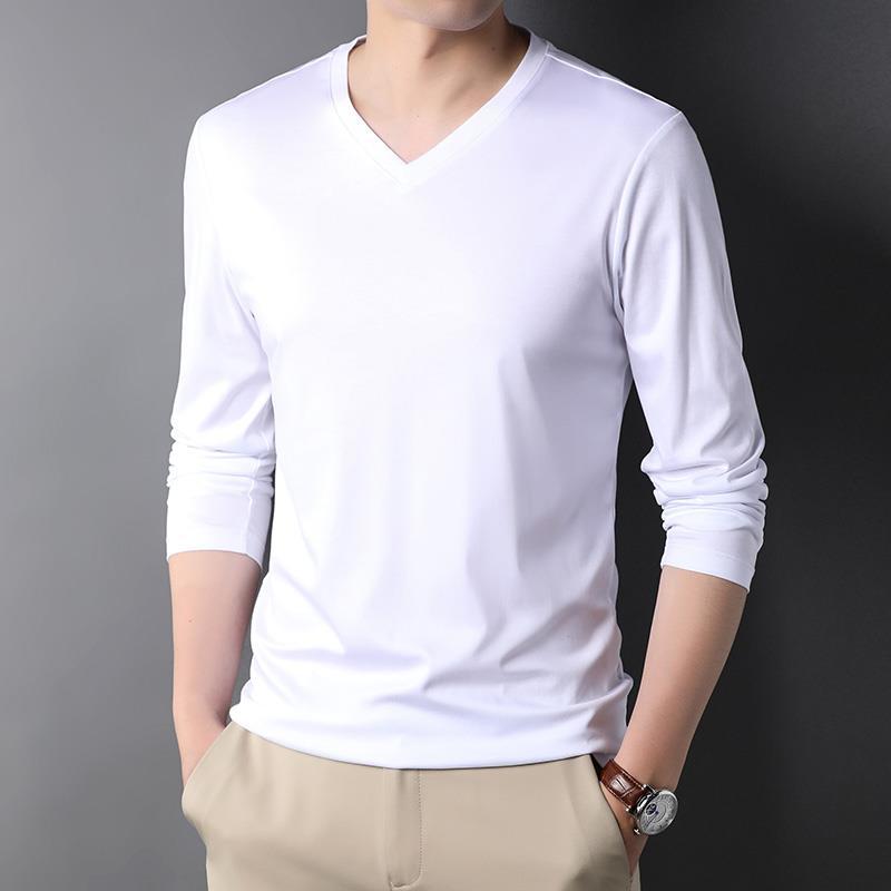 Camisola Henley de manga longa - Undershirt Crew Neck avaliação e preço