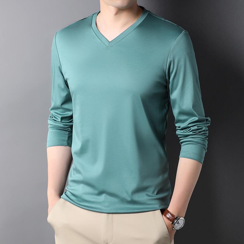 Camisola Henley de manga longa - Undershirt Crew Neck avaliação e preço