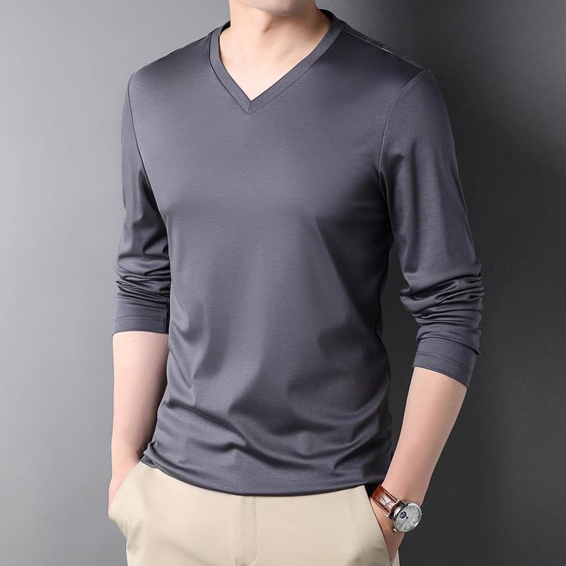 Camisola Henley de manga longa - Undershirt Crew Neck avaliação e preço