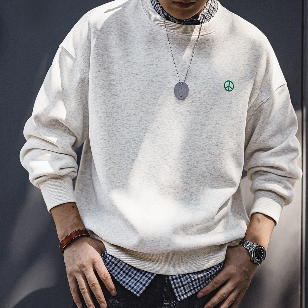 Maden casual cinza em torno do - Undershirt Crew Neck avaliação e preço