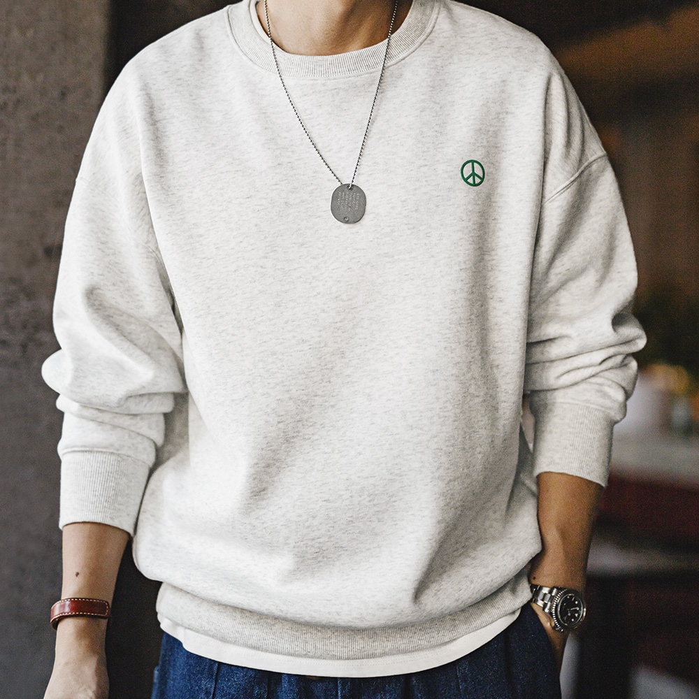 Maden casual cinza em torno do - Undershirt Crew Neck avaliação e preço