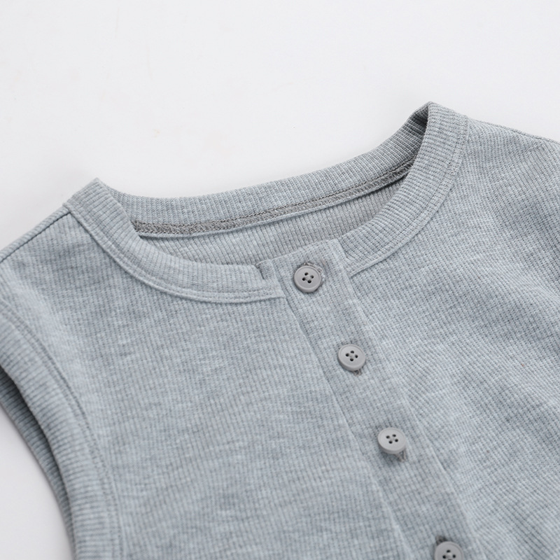 Camisola de malha canelada sem - Tank Top Ribbed avaliação e preço