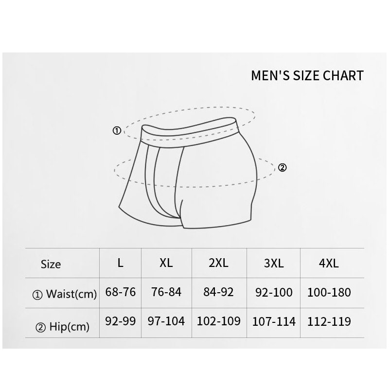 3 peças de roupa interior masc - Bamboo Fiber Trunk avaliação e preço